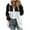 Black, variant on Womens Full Zip Up Hoodie Fuzzy Fleece Jacket Plus Size Fluffy Pullover Tops Long Sleeve Hooded Blouse Sweatshirt Brown