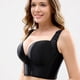 thumbnail image 5 of Sujetador de talla grande, fila delantera, fila trasera, hebilla, ropa interior de talla grande sin aro de acero, sujetador fruncido, hebilla de 7 filas, 5 of 5