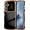 Black, variant on REQO for Samsung Galaxy S26 Plus Case for Women Girls, Cute Wave Frame Curly Shape with Love Heart Camera Protection Cover Luxury Plating Shockproof Phone Case for Galaxy S26 Plus