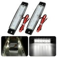 10X Marine Boat 6 Led Lamp Cabin Deck Courtesy Light Stern Transom