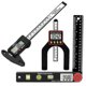 thumbnail image 1 of Height Depth Gauge, Digital Caliper, Four-In-One Horizontal Ruler, Angle Ruler, 3-Piece Set, 1 of 1
