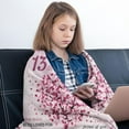 thumbnail image 4 of Gifts for 13 Year Old Girl, 13 Year Old Girl Birthday Gifts Ideas from Parents Grandparents Sister Friends, 13th Birthday Decorations Blanket for Girl(50"x60"), 4 of 6
