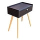 thumbnail image 2 of Hogare Buro Marsella o Mesa de Noche Chocolate Hogare Marsella, 2 of 10