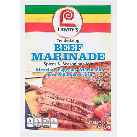 (2 Pack) Lawry's Beef Marinade Mix, 1.06 oz