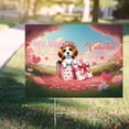 thumbnail image 4 of My Dog Is My Valentine Cute Beagle in Gift Box Yard Sign Beagles Dog Lover Gifts Idea Outdoor Home Lawn Garden Porch Decor - 03006, 4 of 5