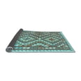 thumbnail image 2 of Ahgly Company Indoor Rectangle Southwestern Light Blue Country Area Rugs, 7' x 9', 2 of 4