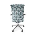thumbnail image 5 of Ambesonne Abstract Office Chair Cover Stretchable High Back, Youth Grunge Style Forms, Pale Blue and Purpleblue, 5 of 6