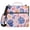 Colorful Seashells Seaweed, variant on 3 Ring Zipper Binder with Shoulder Strap Waterproof Trapper Keeper 2 Inch D-Ring 500 Sheets Capacity Avocado and Heart