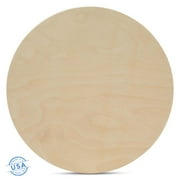 Wood Circles 22 inch 1/2 inch Thick, Unfinished Birch Plaques, Pack of 3 Wooden Circles for Crafts and Blank Sign Rounds, by Woodpeckers