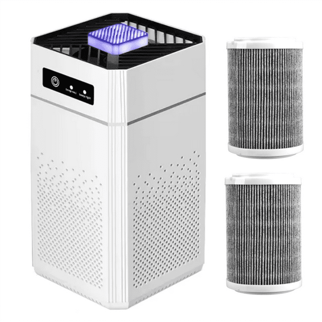 Air Purifier SmokeOdor Negativ Ion Generator Air Cleaner for Household HEPA Filter Efficient Purifying for Home Office