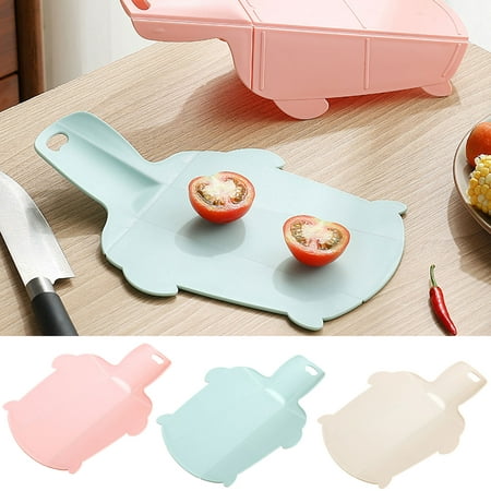

Riguas Foldable Cutting Board Non-Slip Dirt-resistant Crack-resistant Food-grade Chopping Block Kitchen Tool