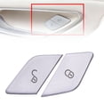thumbnail image 6 of 4x Chrome Door Lock Switch Button Cover Set Fit for Mercedes W205 W213 X253, 6 of 10