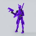 thumbnail image 4 of Mobile Doll Set, 3D Printed Titan Robot Mobile Doll, Posable Mobile Doll, Suitable for Collectors, Desktop Decoration, 4 of 6