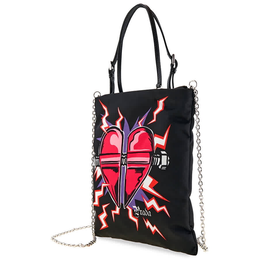 prada heart bag