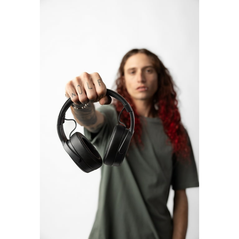 Skullcandy Crusher Wireless Over-Ear Headphones, Black, Dual