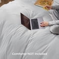 thumbnail image 2 of Funda de edredón Bedsure King Size California Gris Plateado, 2 of 9