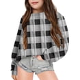 thumbnail image 2 of Icvfdpl Combinaison Fille Garçon Automne Hiver Couleur Col Rond Manches Courtes Sport Décontracté Chandail en Molleton Combinaison Confortable 18-24 Mois, 2 of 4