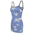 thumbnail image 5 of Ladies Elegant Sling Sleeveless Sexy Dress flowers, 5 of 6
