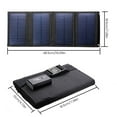 thumbnail image 4 of 1 Unit 30W PET Monocrystalline Solar Panel Professional High Efficiency Charging（black), 4 of 10