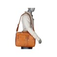 thumbnail image 5 of Le Donne Leather Executive Laptop Briefcase TR-300-B, 5 of 5
