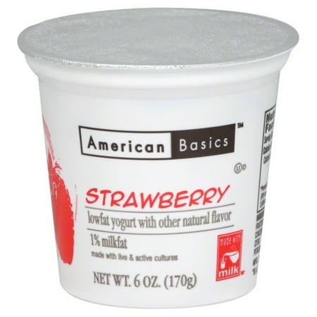 Schreiber Foods American Basics Yogurt, 6 oz