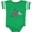 Football Green and White, variant on Cute Rhinos Boys or Girls Baby Bodysuit