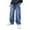 b-1769Light Blue645, variant on Kids Pants Boys Jeans With Elastic Waistband Children Spring/Autumn Denim Trousers Baggy Jeans Cargo Trousers Holiday Solid Color Slacks