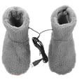 thumbnail image 5 of USB Heated Winter Boots for Men and Women, Electric Foot Warmer Slippers with Combed Lint, Indoor Outdoor Heating Shoes, 5 of 5
