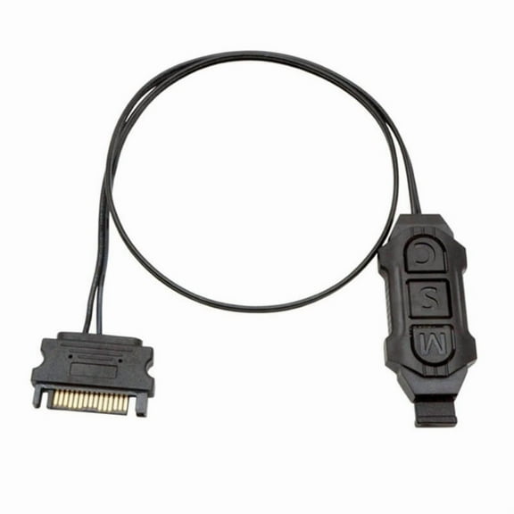 5V 3PIN ARGB Controller ARGB 5V 3PIN To SATA Extension Cable ARGB Sync Controller Cable For Cooling Fan Light Strip
