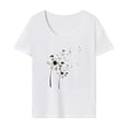thumbnail image 2 of Camiseta para mujer Strade Fareast Limited Ropa Simple de Cuello Redondo para Vacaciones XXL, 2 of 7