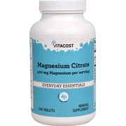 VITACOST MAGNESIUM CITRATE 400 mg 240TABLETS