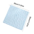 thumbnail image 3 of Cotton Face Towel 12x12 in – Quick Dry Washcloth with Hanging Loop， Soft Multicolor Hand Towel for Bathroom Kitchen Travel Gym, 3 of 6