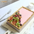 thumbnail image 7 of CHEFMADE Rectangle Tart Pan, 7x11-inch with Removable Loose Bottom Non-Stick Oblong Quiche Bakeware,dishwasher safe, for Oven Baking (Champagne Gold), 7 of 7