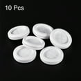 thumbnail image 4 of Uxcell Rubber Grommet Mount Dia 27mm Round Double-Sided for Wire Protection White 10 Pack, 4 of 5