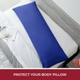 thumbnail image 3 of Mellanni Body Pillow Case, Brushed Microfiber Pillow Cover 20" x 54", Royal Blue, 3 of 7