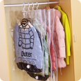 thumbnail image 2 of Side Pull Hanging Vacuum Compression Bag Hanging Clothes Storage Sorting Bag Clothing Dustproof Cover, 2 of 6