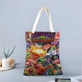 thumbnail image 2 of Garbage Pail Kids Bolso de tela con estampado de lienzo para mujer, bolsa de compras reutilizable y estética, con cremallera interior, regalo para mujer,40*45cm., 2 of 6