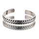 thumbnail image 2 of Pulsera clásica de cadena plana de plata, 2 of 5