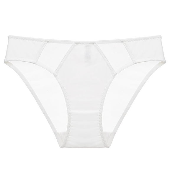 Xucatan Panties for Women, Sheer Hip Lifting Ladies Underwear, Breathable Stretchy Elastic Boyshorts, See Through Feminine Briefs with Cropped Style, Casual Daily Gift