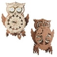 thumbnail image 2 of Reloj de búho, Kit de modelo de madera, Kit de construcción de rompecabezas mecánico para niños, adultos, regalos de cumpleaños y Navidad yeacher estándar, 2 of 2
