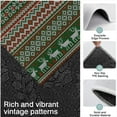 thumbnail image 3 of Red and Green Christmas Reindeer Pattern Kitchen Rugs Sets Of 3,Kitchen Runner Rugs Non Skid Washable,Decorative Kitchen Floor Mats for Kitchen,Sink,Laundry,17"x30"+ 17"x47" + 17"x59", 3 of 6