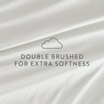 thumbnail image 3 of Breathable Cool Wrinkle Resistant Bed Sheets Set + 1 Bonus Pillowcase White for Twin Size Bedding by Comfort Canopy, 3 of 12