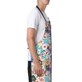 thumbnail image 2 of Goofa Colored Casino Chips Printed Waterproof Apron 33" Chef Aprons for Men Heavy Duty Chemical Work Apron Adjustable Bib Apron, 2 of 9