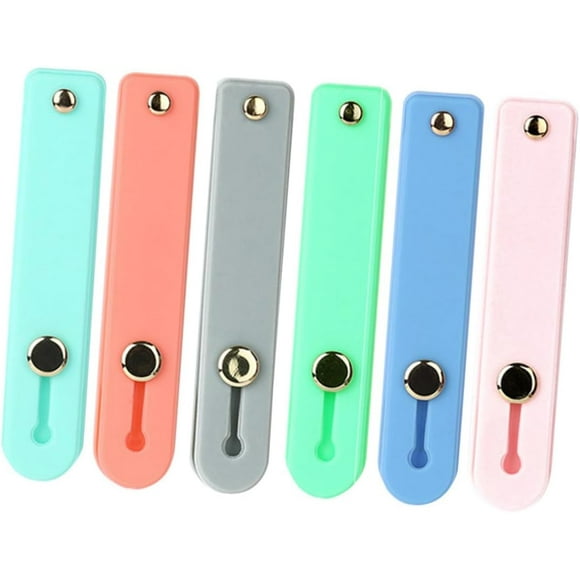 6 Pcs 1 Set Mobile Phone Ring Holder Ring Holders Camera Mount Tripod Phone Adhesive Phone Stand Accessories Finger Strap Phone Holders Nonslip Phone Holders Ring Type Phone Racks
