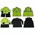 thumbnail image 3 of Petra Roc LBPJ6IN1-C3-3X Lime & Black Two Tone Waterproof 6-In-1 Parka Jacket Ansi Class 3 Light Weight Outer Jacket & Thermal Inner Inner Jacket Removable Hood, 3X, 3 of 3
