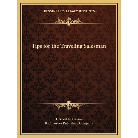 Tips for the Traveling Salesman (Paperback)