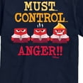 thumbnail image 3 of Inside Out - Must Control Anger - Men's Short Sleeve Graphic T-Shirt, 3 of 5