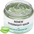 thumbnail image 1 of Mascarilla facial nocturna Doppeltree RENEW con aloe vera y ácido hialurónico, 1 of 6