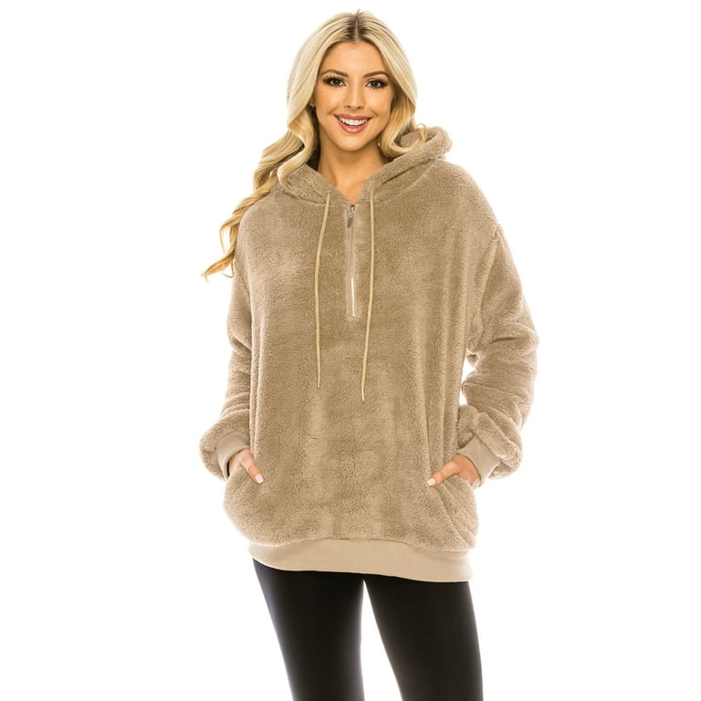 Sherpa hoodie walmart sales