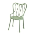 thumbnail image 2 of Silla en miniatura para casa de muñecas, estilo nórdico, de hierro, juguete ligero para niños, bricolaje Verde, 2 of 9
